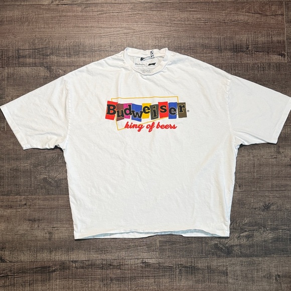 ASOS Other - ASOS White Budweiser King 👑 Of Beers Graphic Tee